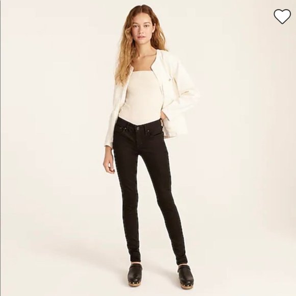 J.CREW jeans TOOTHPICK 8" STRETCH Perfecting Pockets 32 or 14 petite G9017 NWT - Picture 1 of 1